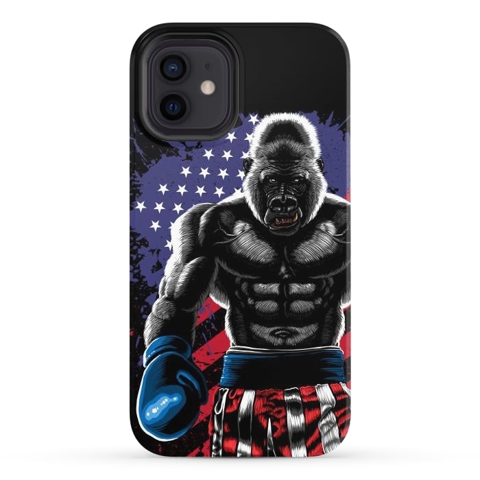 iPhone 12 StrongFit Gorilla boxing by Alberto