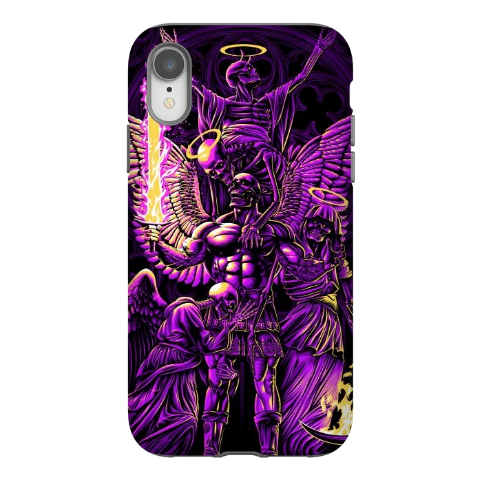 iPhone Xr StrongFit Magic skull warrior by Alberto