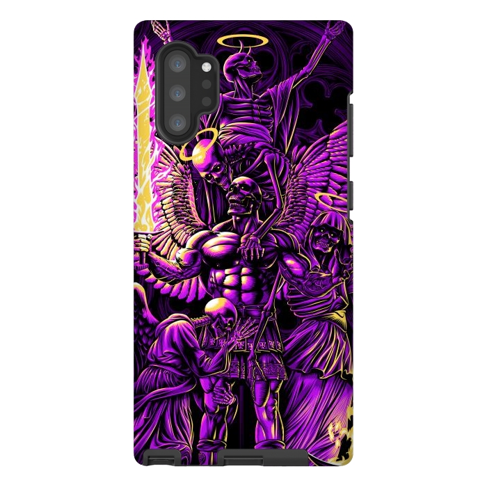 Galaxy Note 10 plus StrongFit Magic skull warrior by Alberto