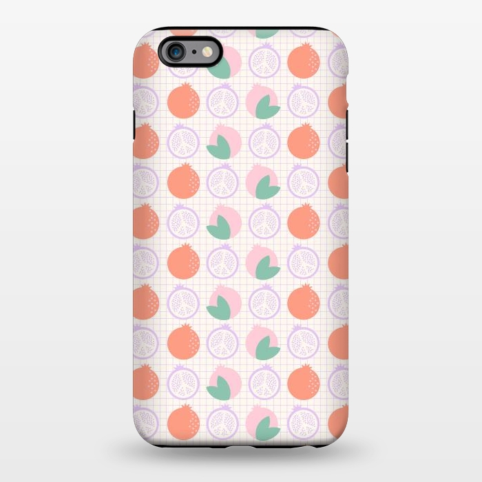 iPhone 6/6s plus StrongFit Pastels Peaceful Pomegranate by ArtPrInk