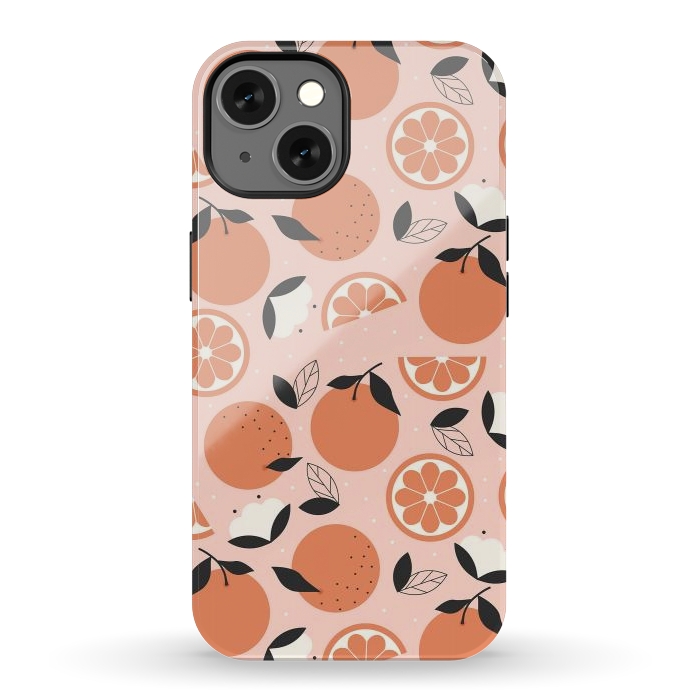iPhone 13 StrongFit Oranges by ArtPrInk