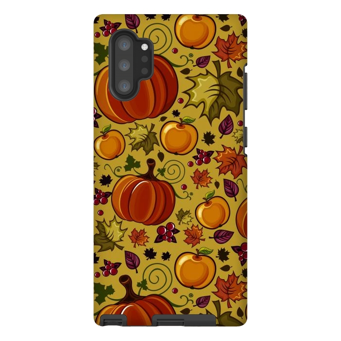 Galaxy Note 10 plus StrongFit Pumpkin, Autumn Rich Pumpkin by ArtsCase