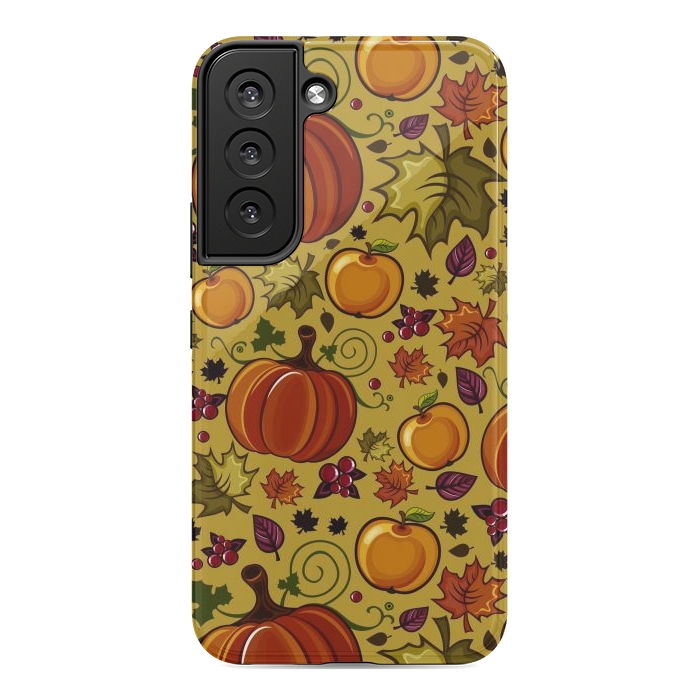Galaxy S22 StrongFit Pumpkin, Autumn Rich Pumpkin by ArtsCase