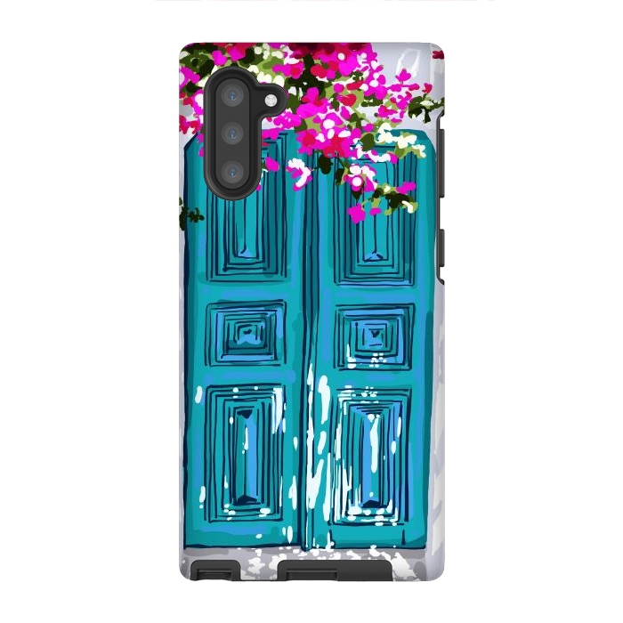 Galaxy Note 10 StrongFit Another Santorini Home by Uma Prabhakar Gokhale