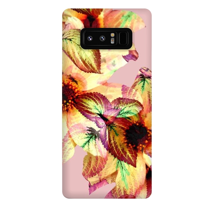 Galaxy Note 8 StrongFit Flower Power by Uma Prabhakar Gokhale