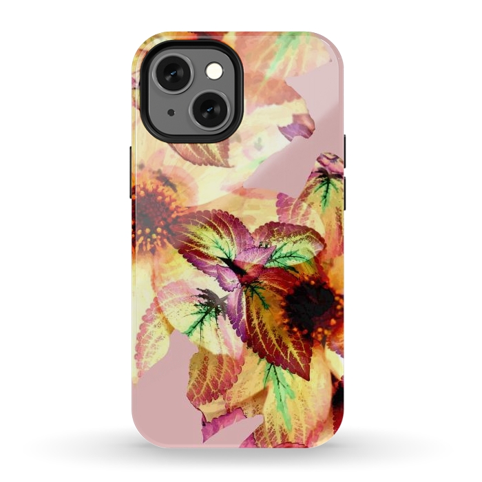 iPhone 13 mini StrongFit Flower Power by Uma Prabhakar Gokhale