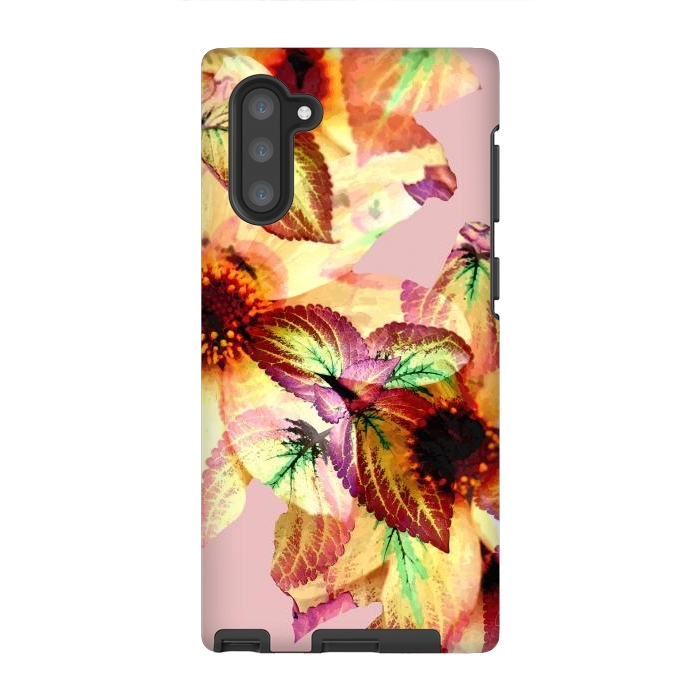 Galaxy Note 10 StrongFit Flower Power by Uma Prabhakar Gokhale