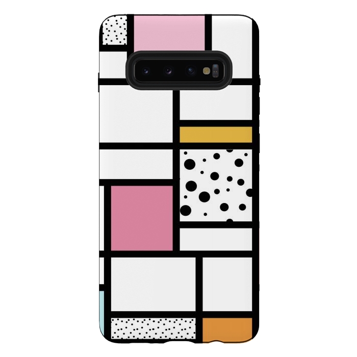 Galaxy S10 plus StrongFit Geometric Game by Martina