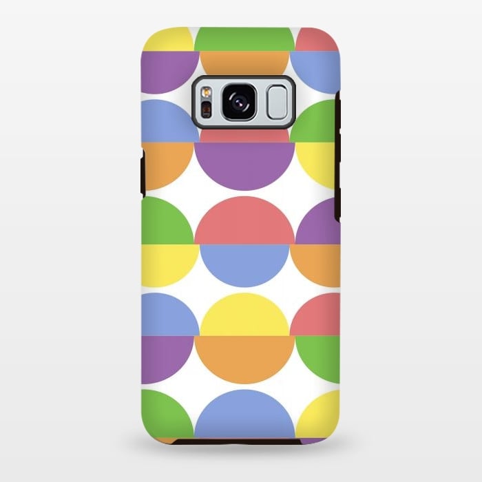 Galaxy S8 plus StrongFit Colorful Moons by Martina