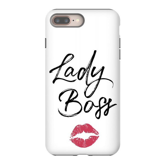 iPhone 7 plus StrongFit Lady Boss Kiss by Martina