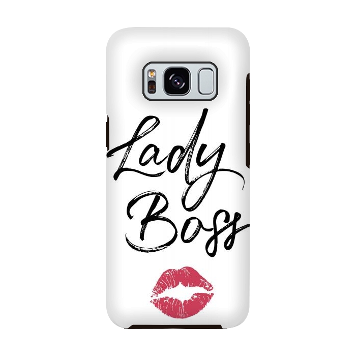 Galaxy S8 StrongFit Lady Boss Kiss by Martina