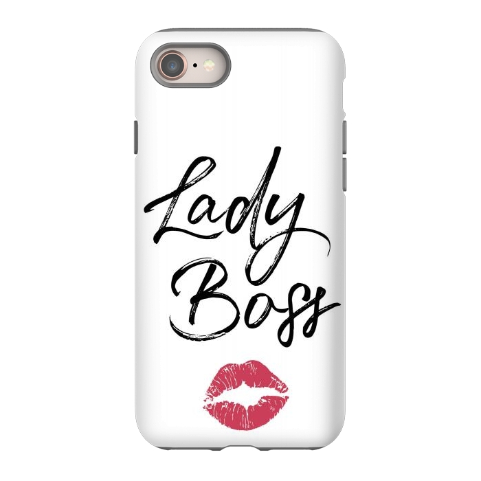 iPhone 8 StrongFit Lady Boss Kiss by Martina