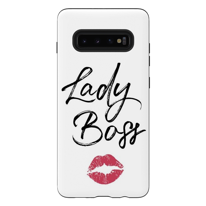 Galaxy S10 plus StrongFit Lady Boss Kiss by Martina