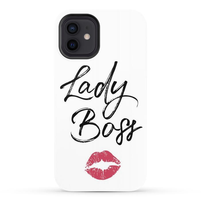 iPhone 12 StrongFit Lady Boss Kiss by Martina
