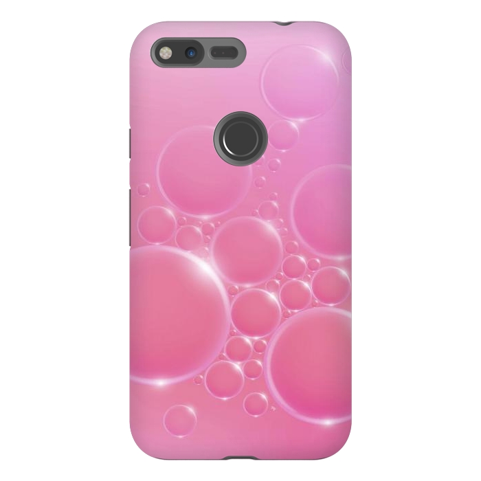 Pixel XL StrongFit Pink Bubbles by Martina