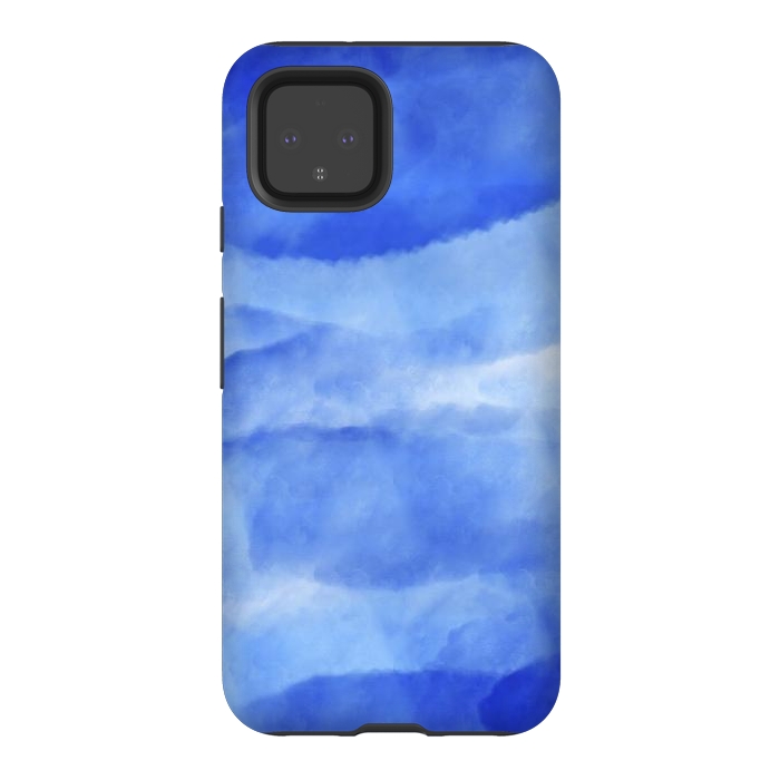 Pixel 4 StrongFit Blue Skyes by Martina