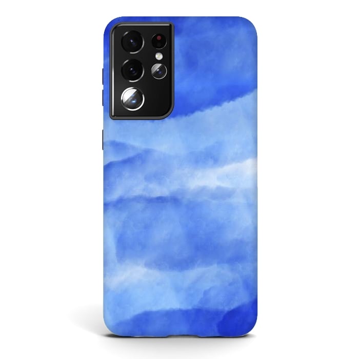 Galaxy S21 ultra StrongFit Blue Skyes by Martina