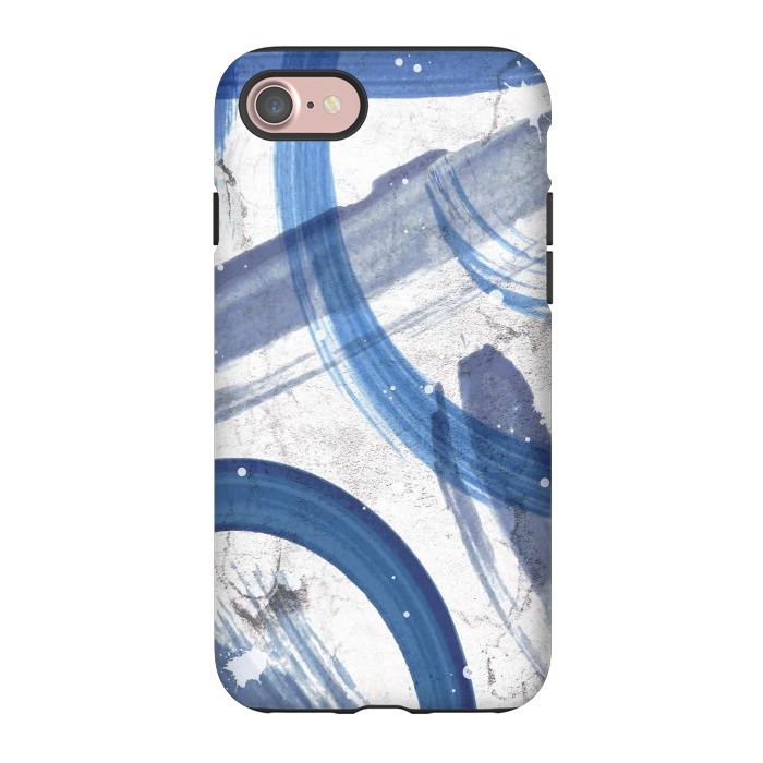iPhone 7 StrongFit Blue Street Life by Martina