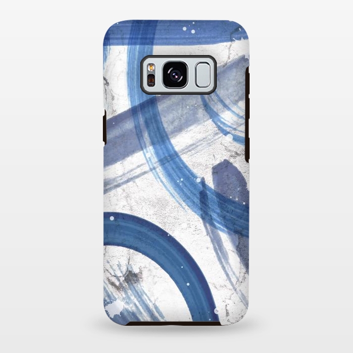 Galaxy S8 plus StrongFit Blue Street Life by Martina