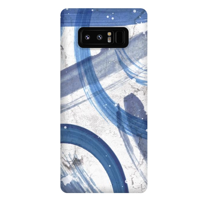 Galaxy Note 8 StrongFit Blue Street Life by Martina