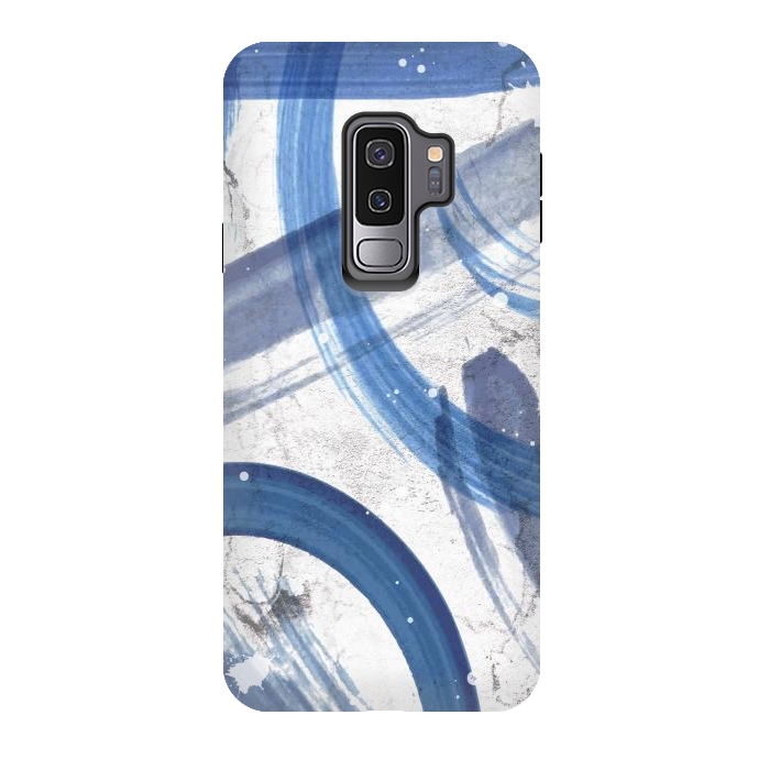 Galaxy S9 plus StrongFit Blue Street Life by Martina