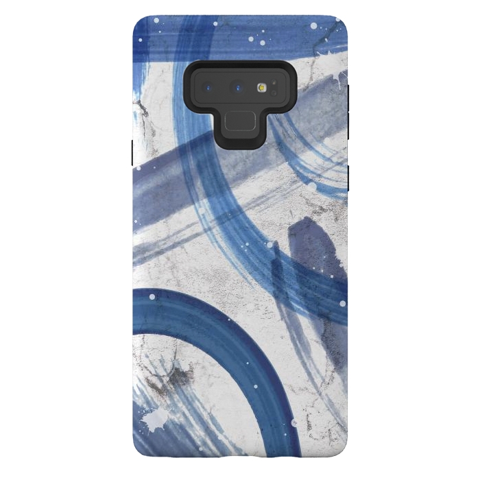 Galaxy Note 9 StrongFit Blue Street Life by Martina