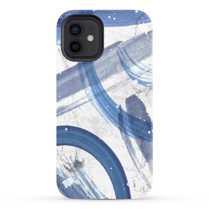 iPhone 12 StrongFit Blue Street Life by Martina