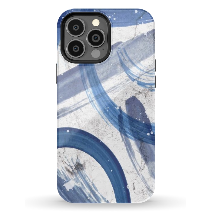 iPhone 13 Pro Max StrongFit Blue Street Life by Martina