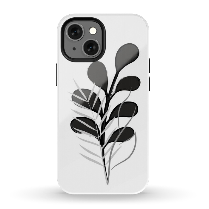 iPhone 12 mini StrongFit Modern Plant by Martina