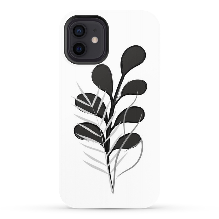 iPhone 12 StrongFit Modern Plant by Martina