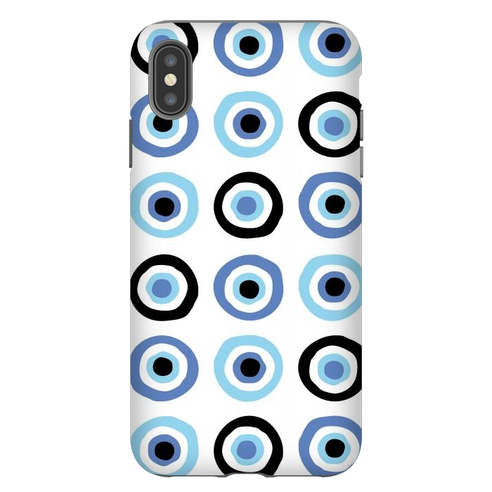 iPhone Xs Max StrongFit Devil's Eyes by Martina