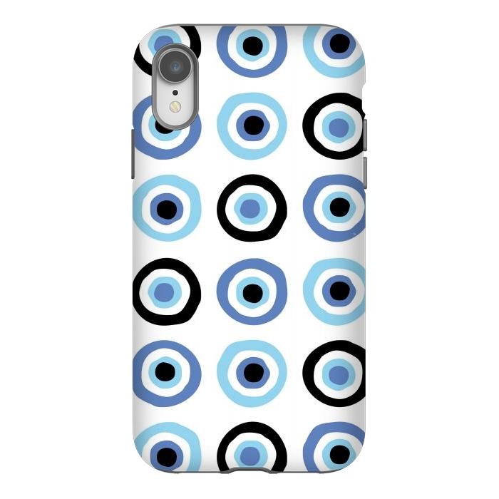 iPhone Xr StrongFit Devil's Eyes by Martina