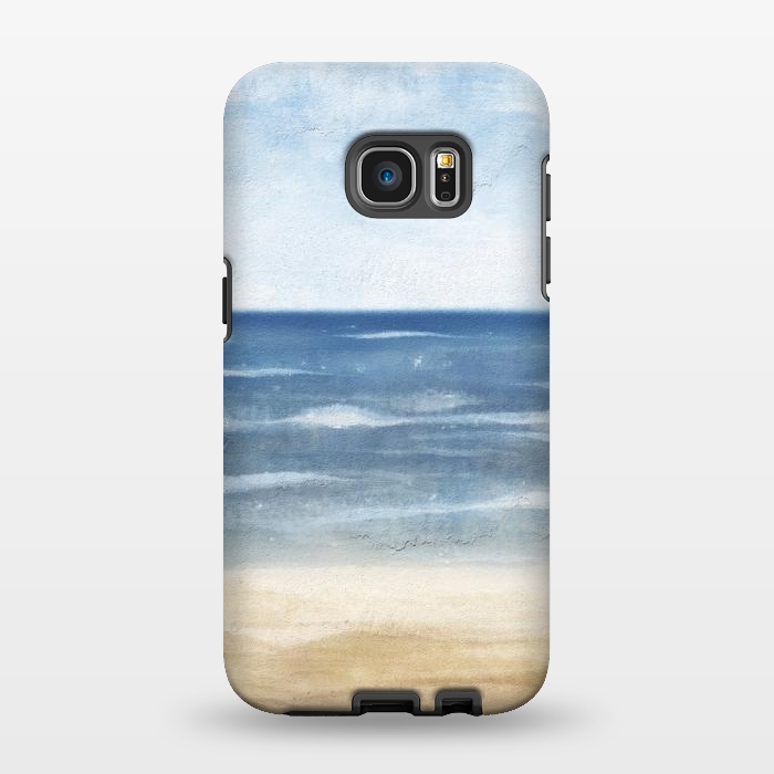 Galaxy S7 EDGE StrongFit Beach Side by Martina