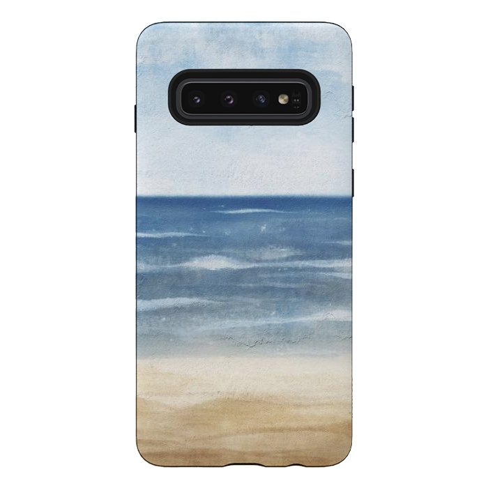 Galaxy S10 StrongFit Beach Side by Martina