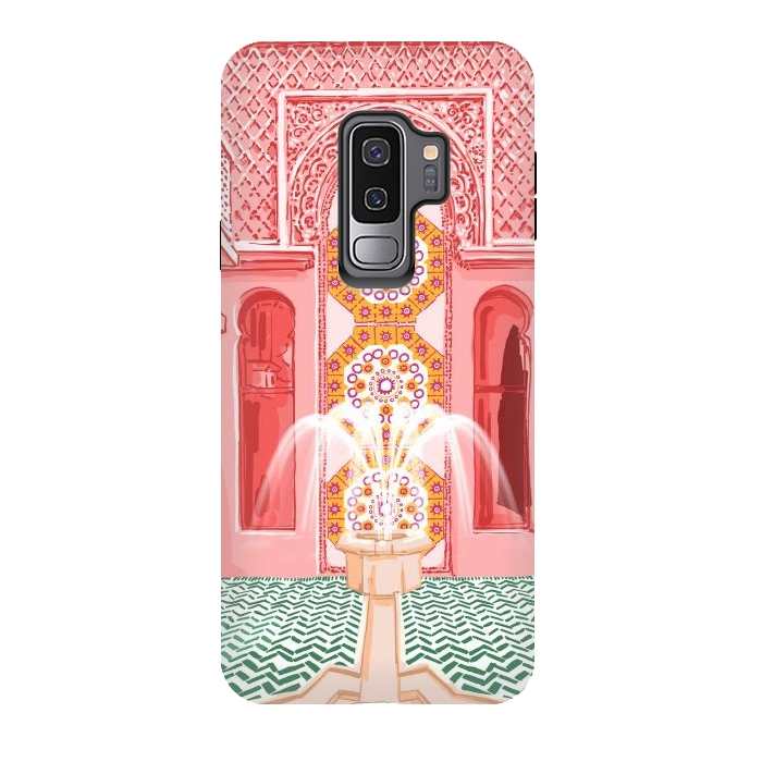 Galaxy S9 plus StrongFit The Blush Palace by Uma Prabhakar Gokhale