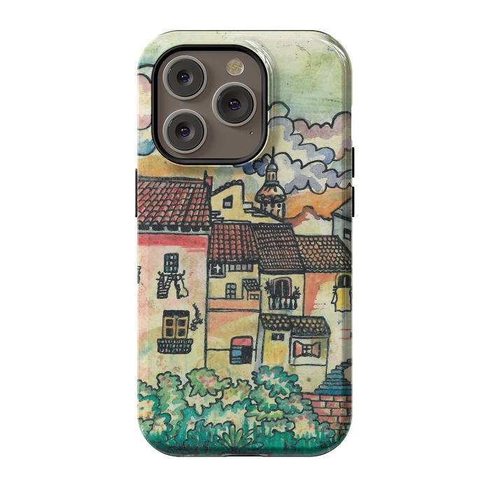 iPhone 14 Pro StrongFit A Spanish Village by Julia Grifol