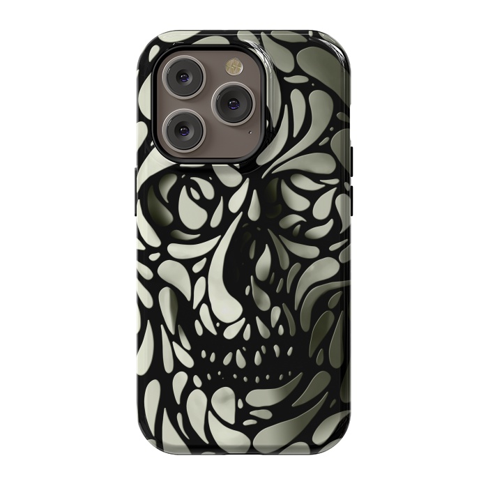 iPhone 14 Pro StrongFit Skull 4 by Ali Gulec