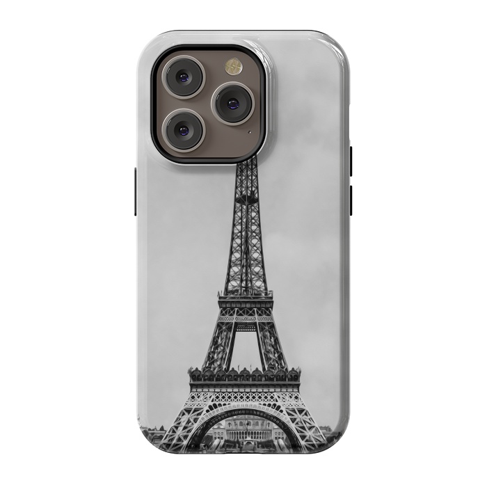 iPhone 14 Pro StrongFit Tour Eiffel Retro by Bruce Stanfield
