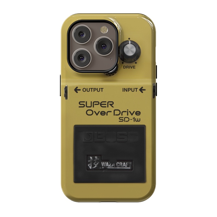iPhone 14 Pro StrongFit CASE SUPER OVERDRIVE by Diego Tirigall