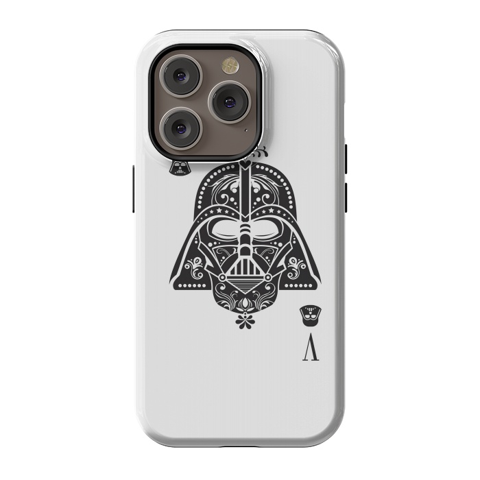 iPhone 14 Pro StrongFit Darth Card by Sitchko
