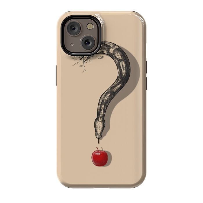 iPhone 14 StrongFit Curious Temptation by Nicebleed