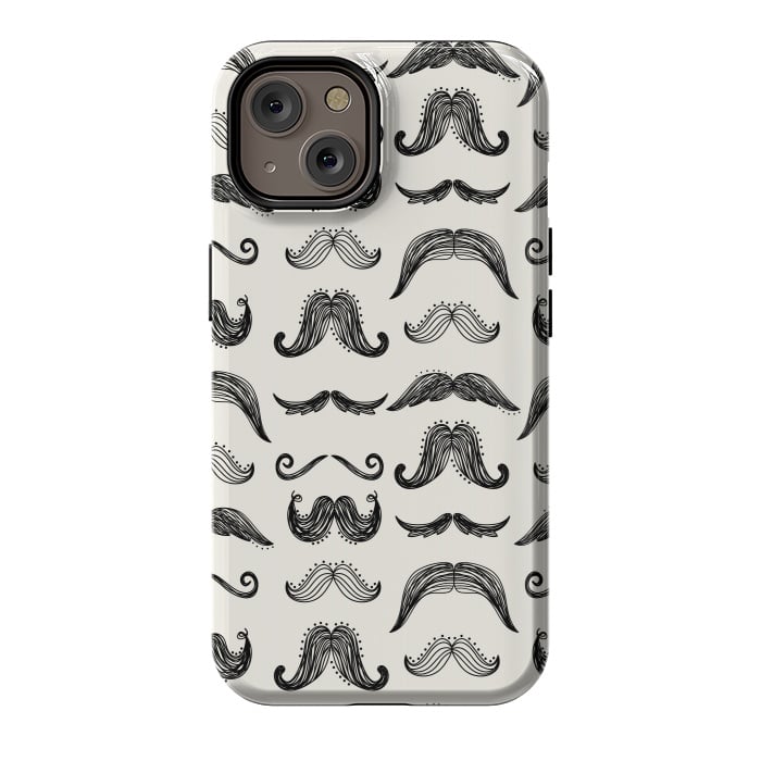iPhone 14 StrongFit Moustache by TracyLucy Designs