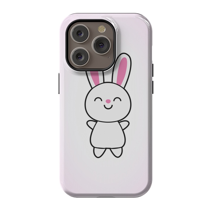 iPhone 14 Pro StrongFit Cute Rabbit Bunny by Philipp Rietz
