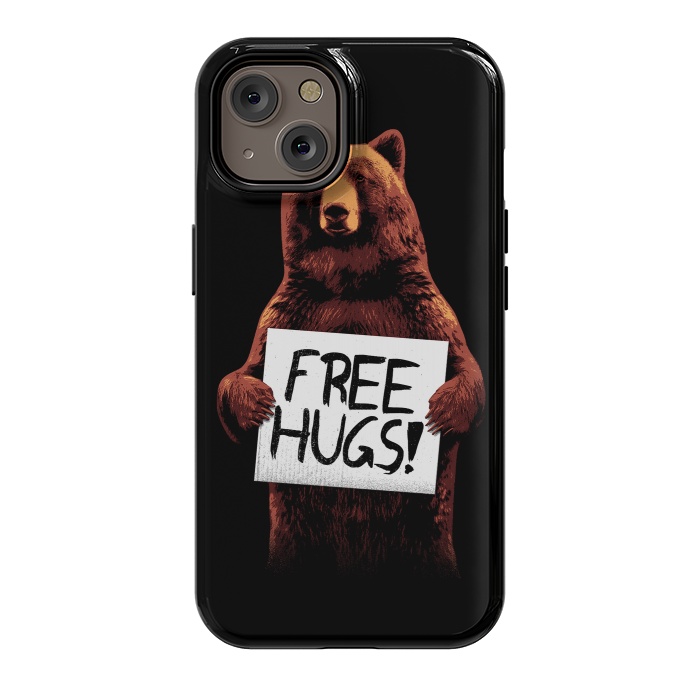 iPhone 14 StrongFit Free Hugs by Mitxel Gonzalez