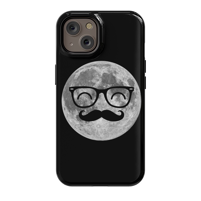 iPhone 14 StrongFit Moonstache by Mitxel Gonzalez