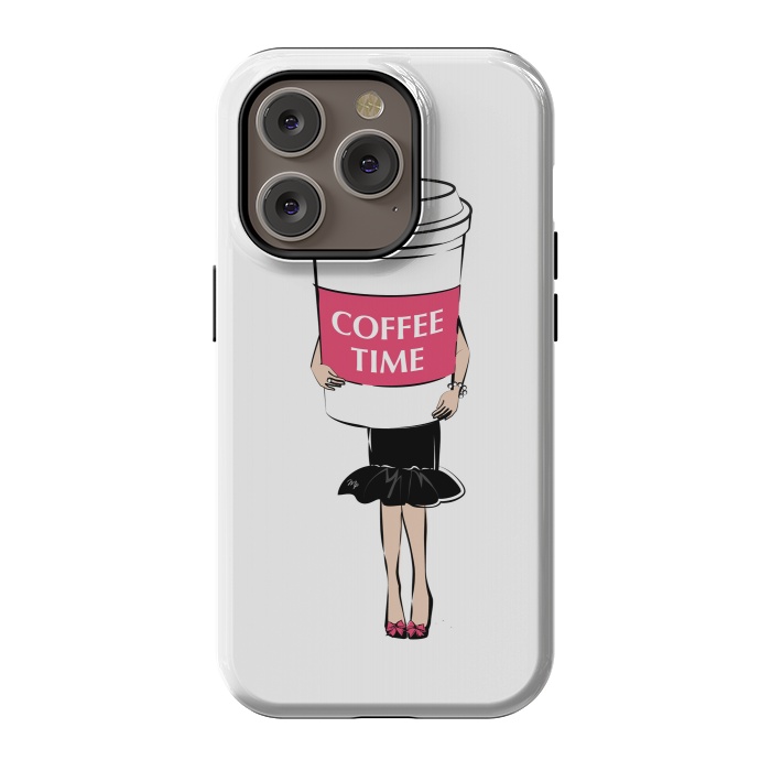 iPhone 14 Pro StrongFit Coffee Lover by Martina
