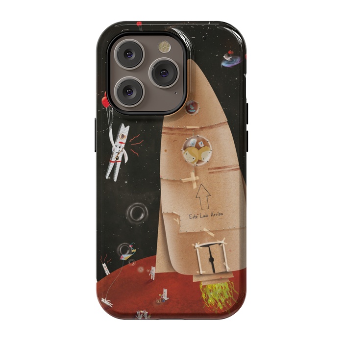 iPhone 14 Pro StrongFit Where do The Martians Come From by Alejandro Orjuela