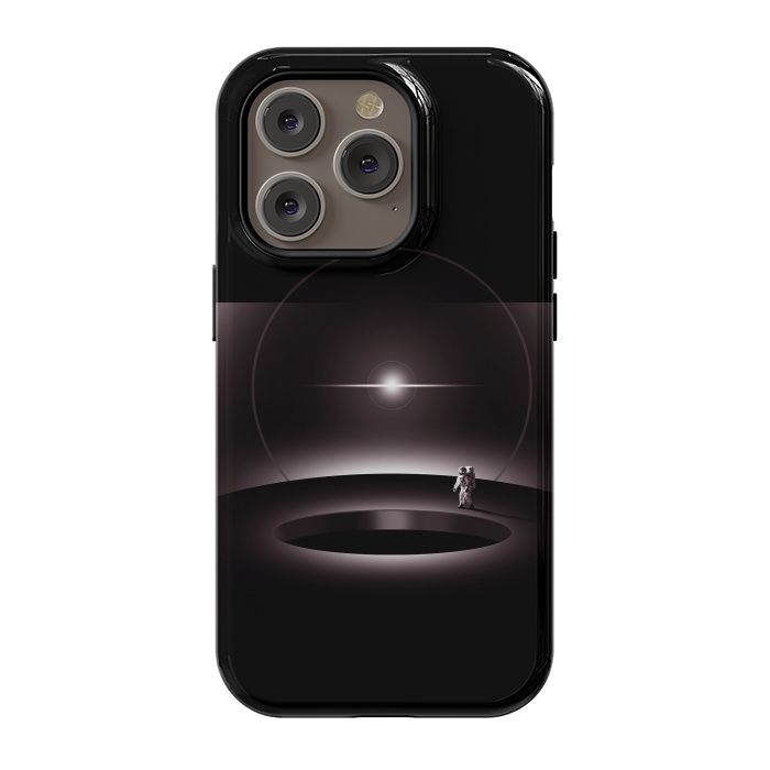 iPhone 14 Pro StrongFit Black Hole by Steven Toang