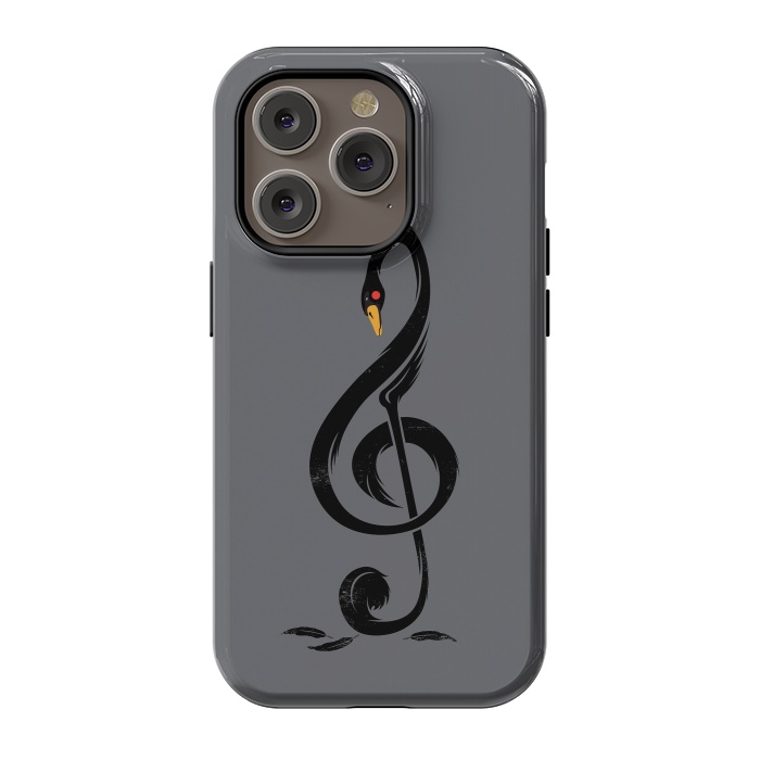 iPhone 14 Pro StrongFit Black Swan's Melody by Steven Toang