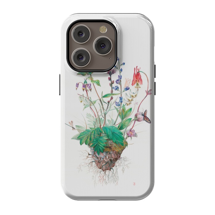 iPhone 14 Pro StrongFit Wildflowers by Brandon Keehner